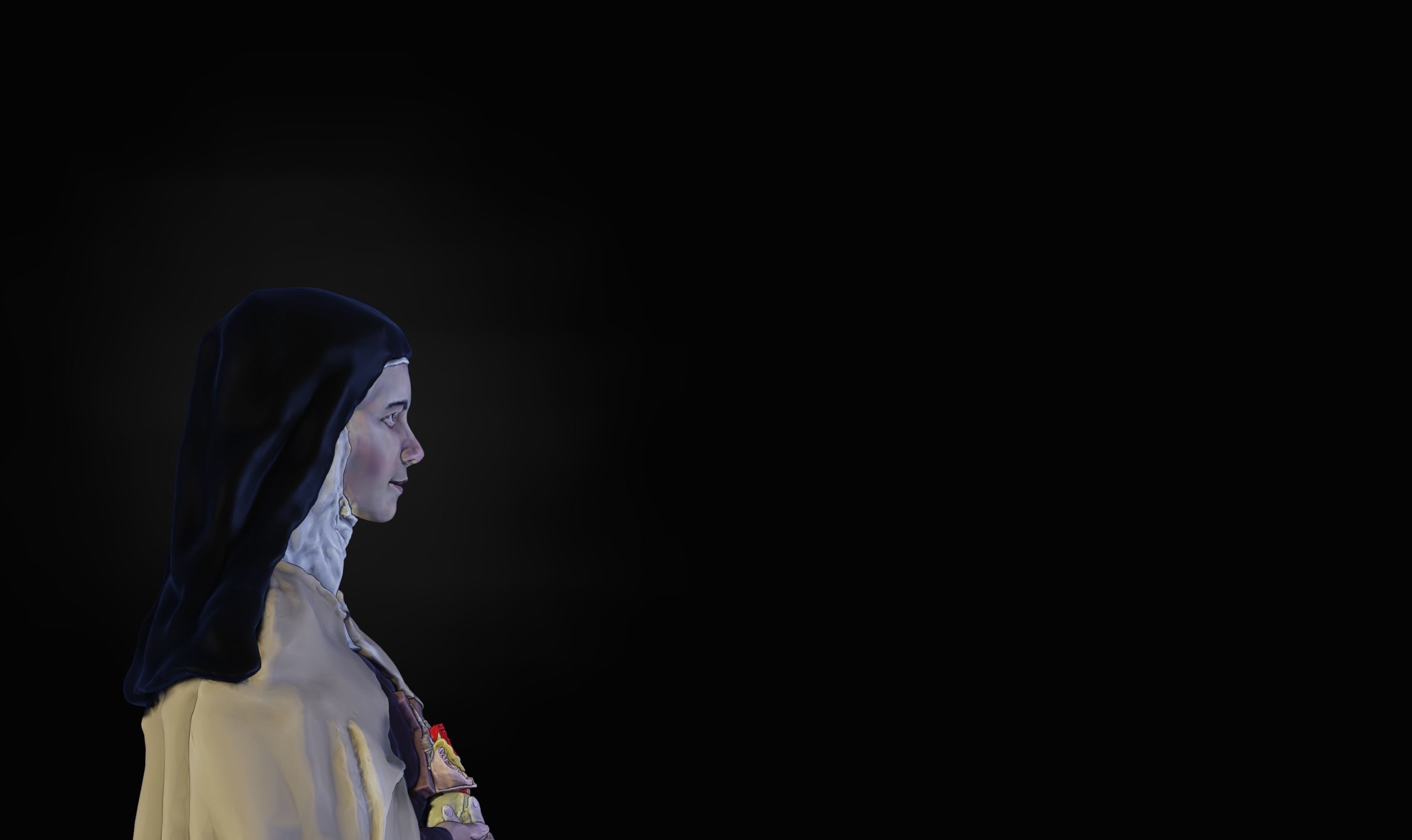 Saint Therese of Lisieux Free 3D print model_3