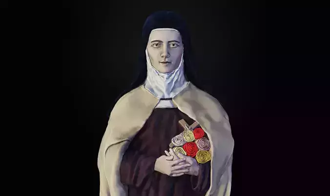Saint Therese of Lisieux 3D print model