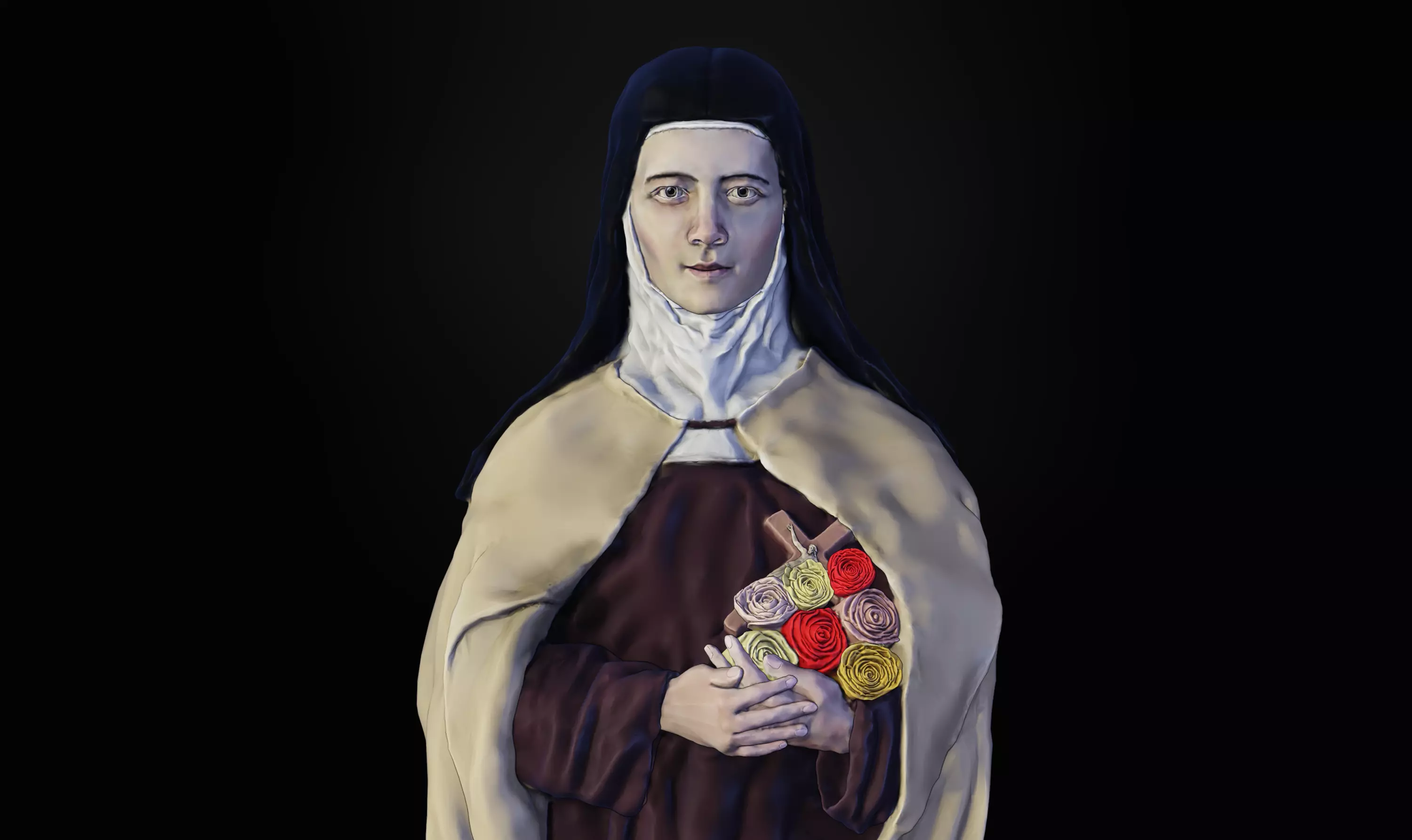 Saint Therese of Lisieux Free 3D print model_0