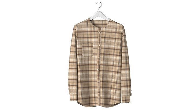 Shirt on Hanger 3D model