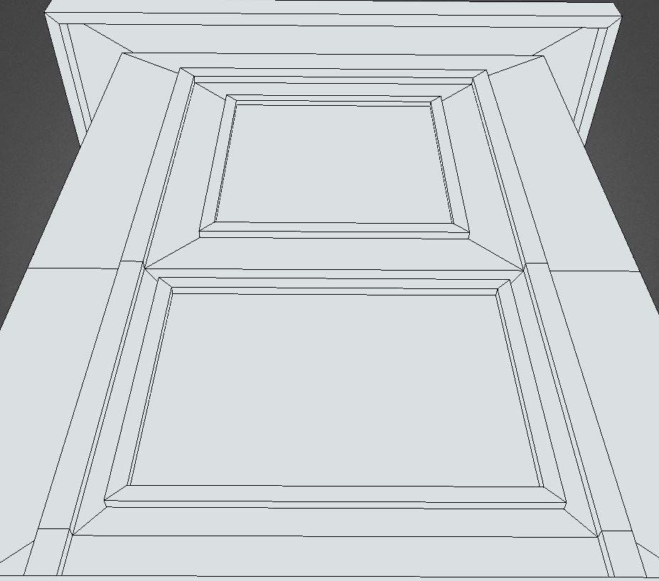 Police Box Low-poly 3D model_10