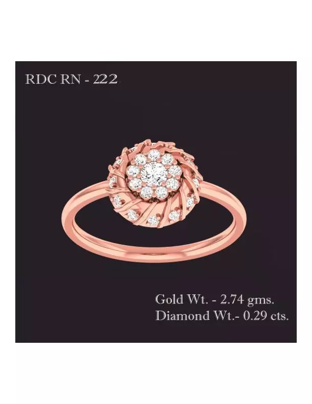 Ring - 222 3D print model_0