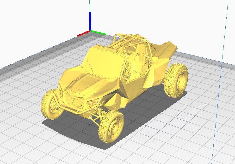 3D printable and realistic Buggy model 3D print model_3