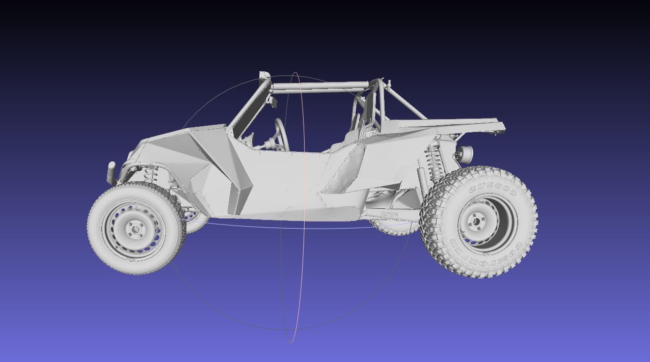 3D printable and realistic Buggy model 3D print model_1