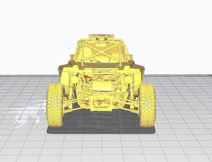 3D printable and realistic Buggy model 3D print model_4