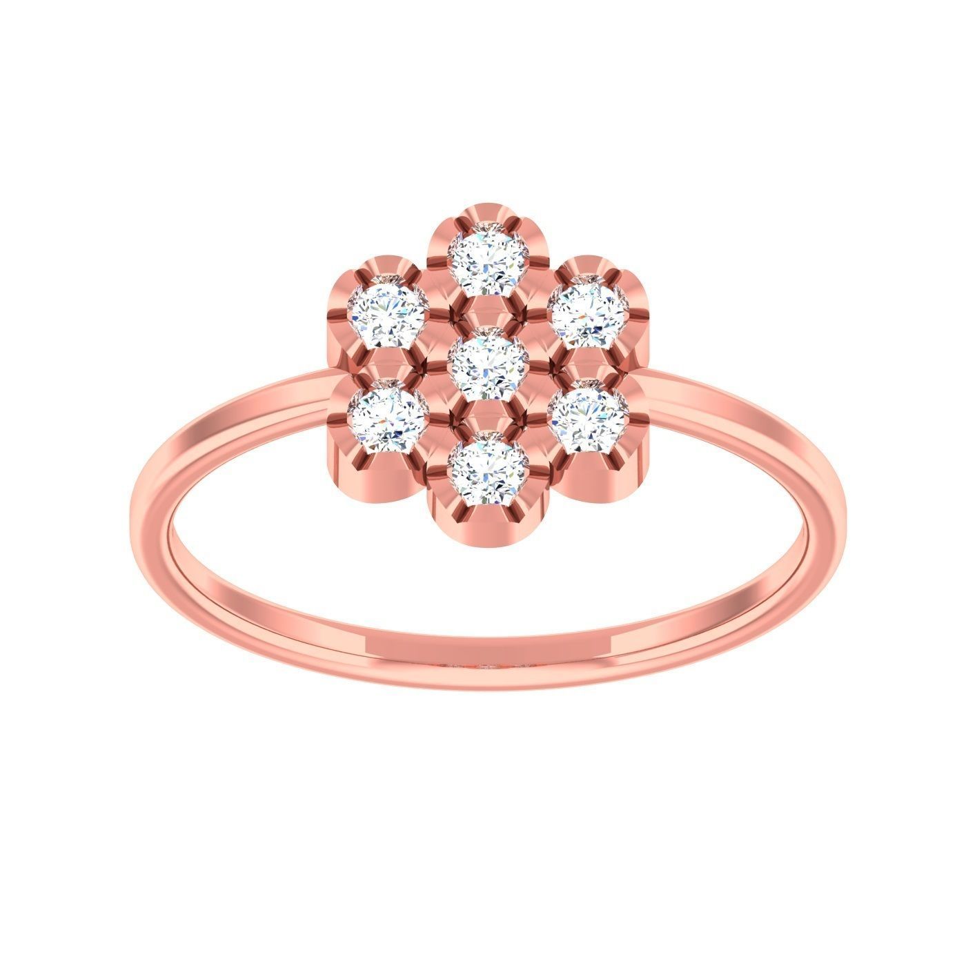 Ring - 129 3D print model_1