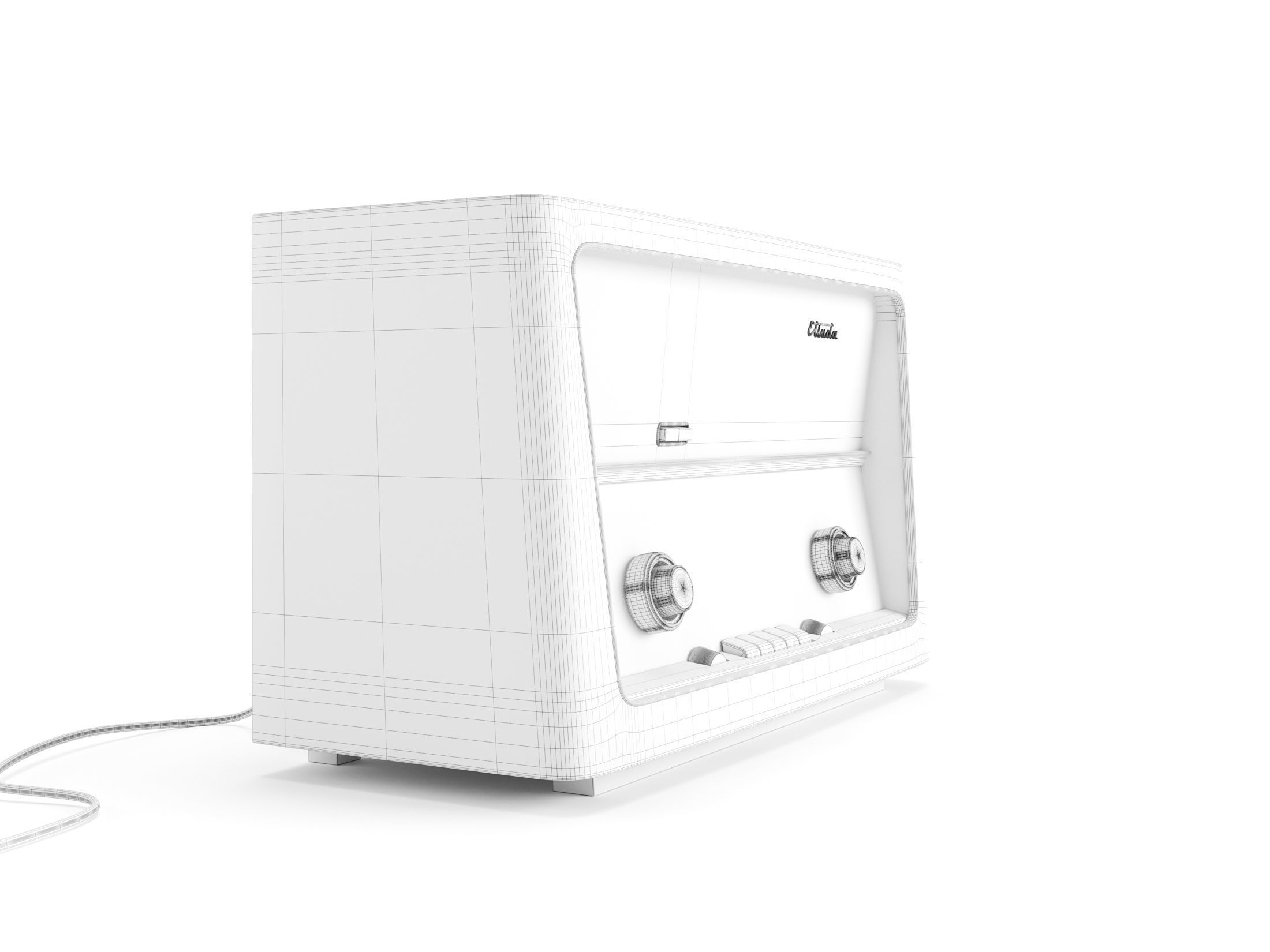 Radio Etiuda 3281 3D model_20