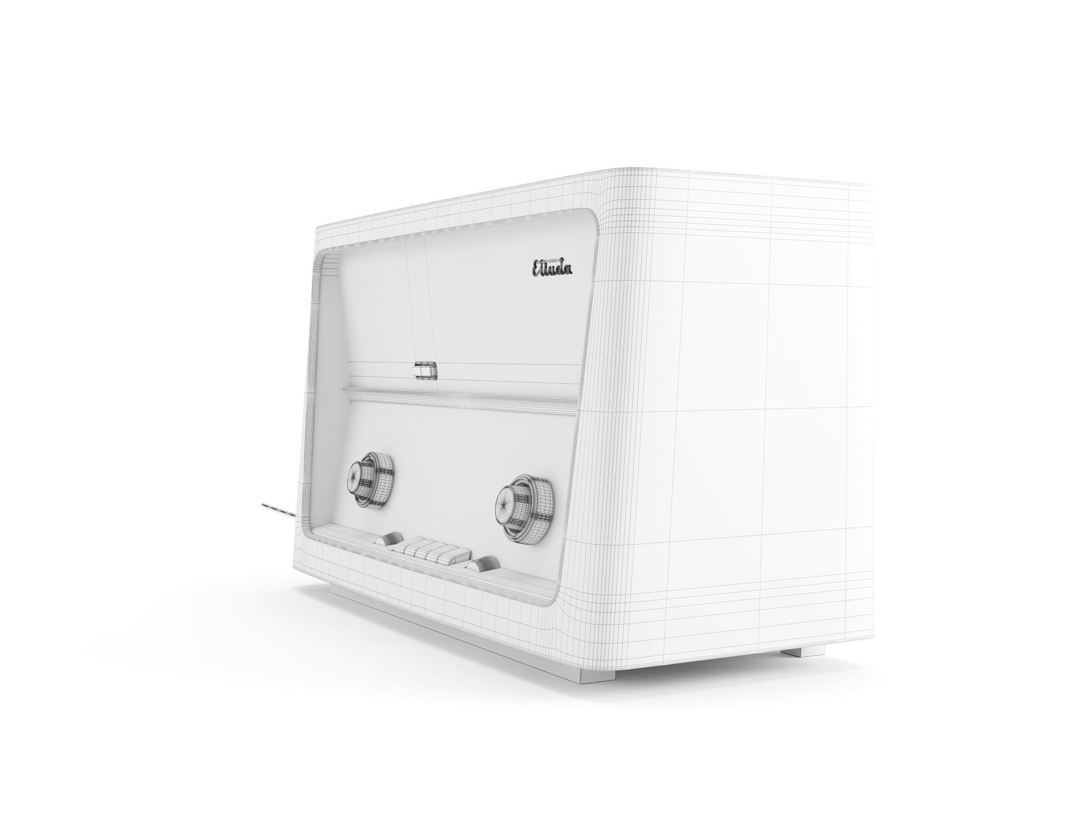 Radio Etiuda 3281 3D model_28
