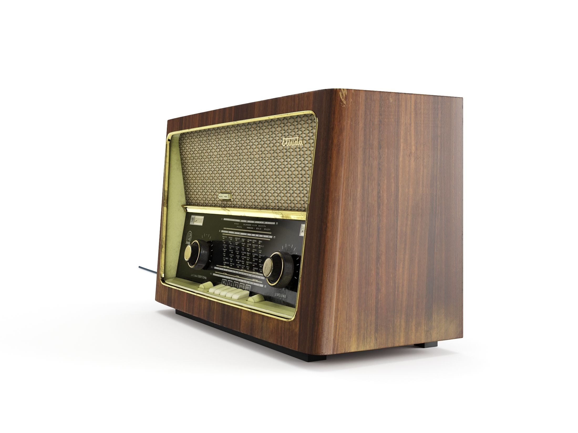 Radio Etiuda 3281 3D model_13