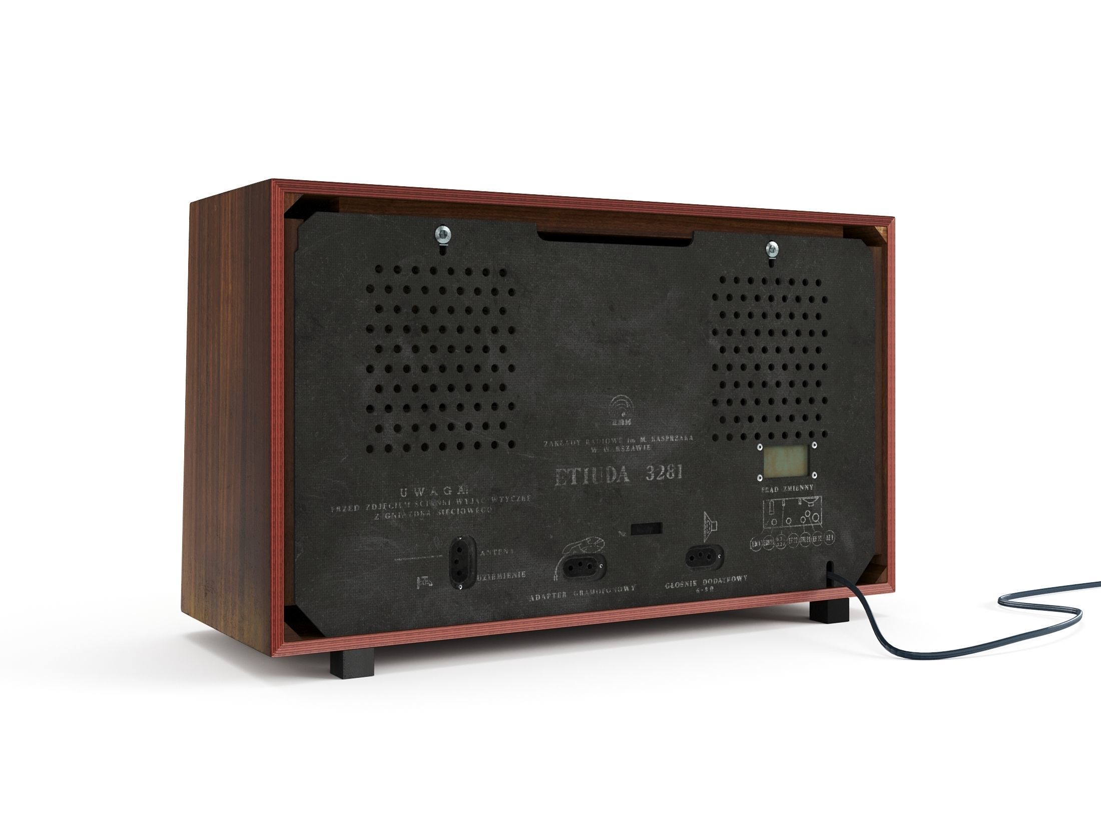 Radio Etiuda 3281 3D model_10