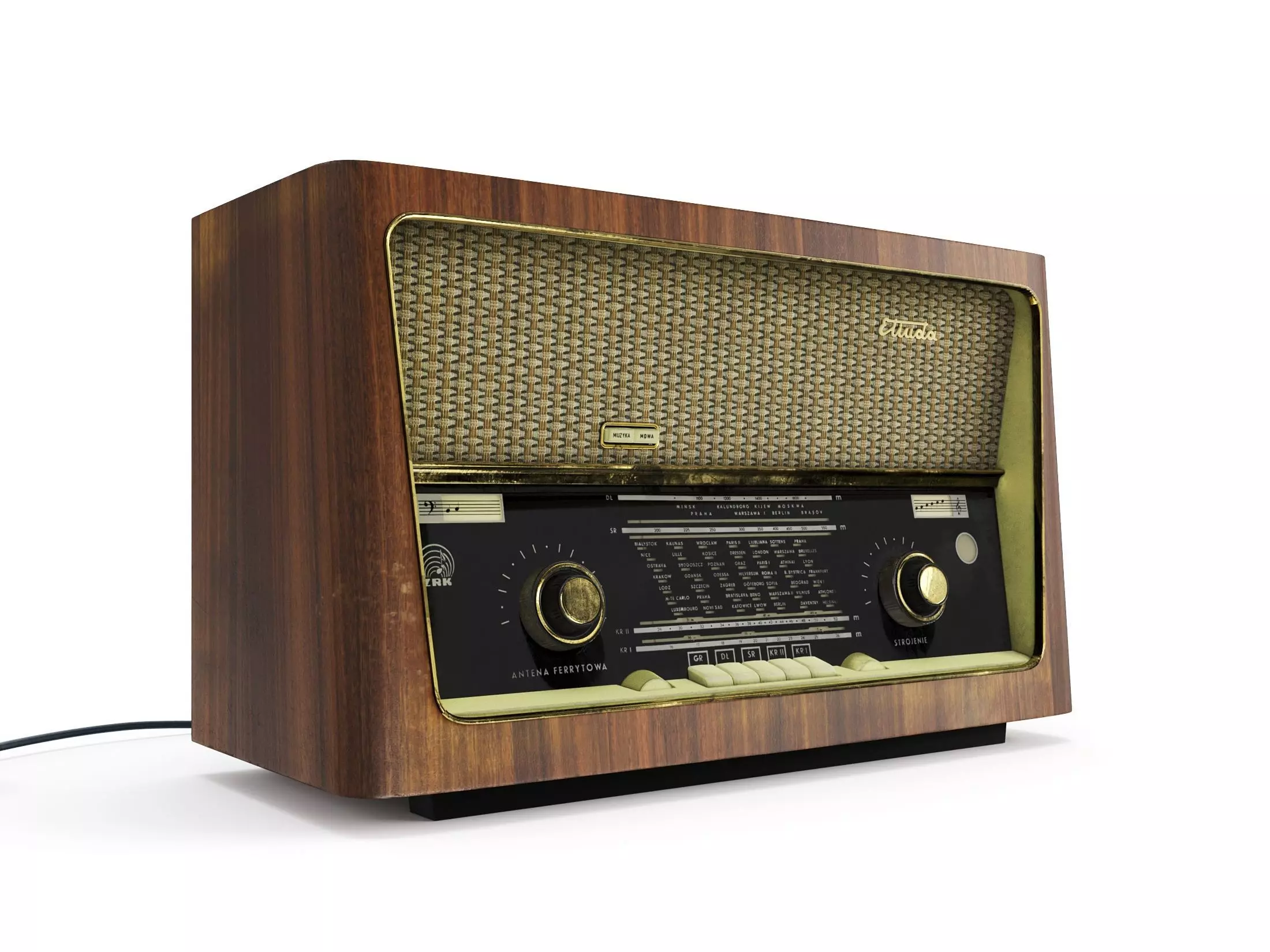 Radio Etiuda 3281 3D model_0