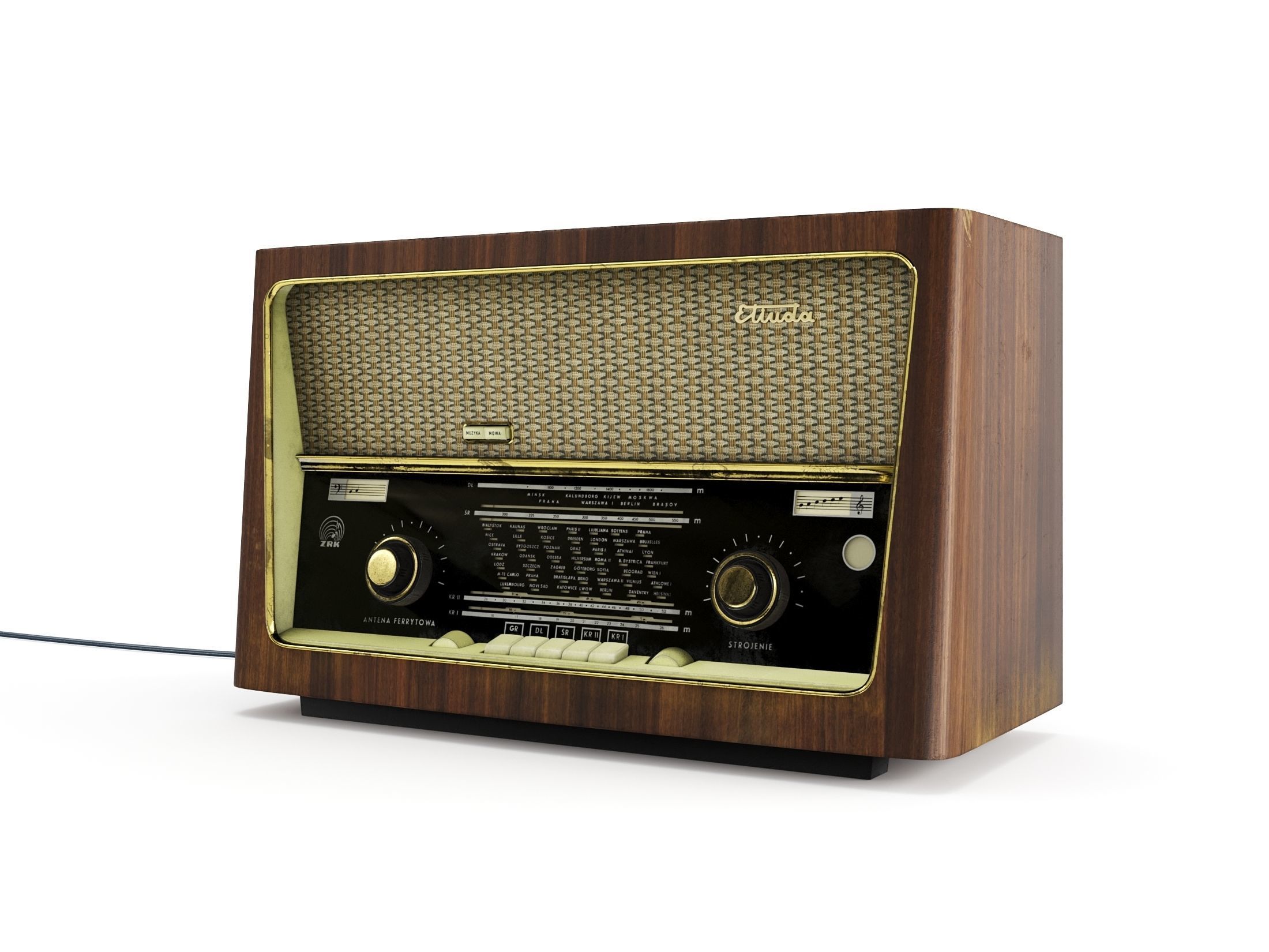 Radio Etiuda 3281 3D model_14