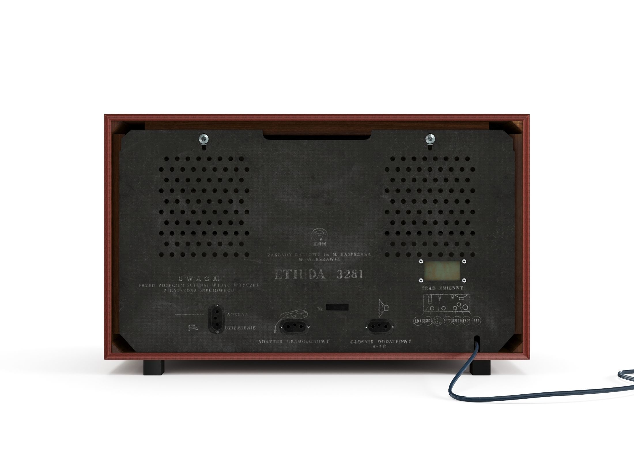 Radio Etiuda 3281 3D model_9