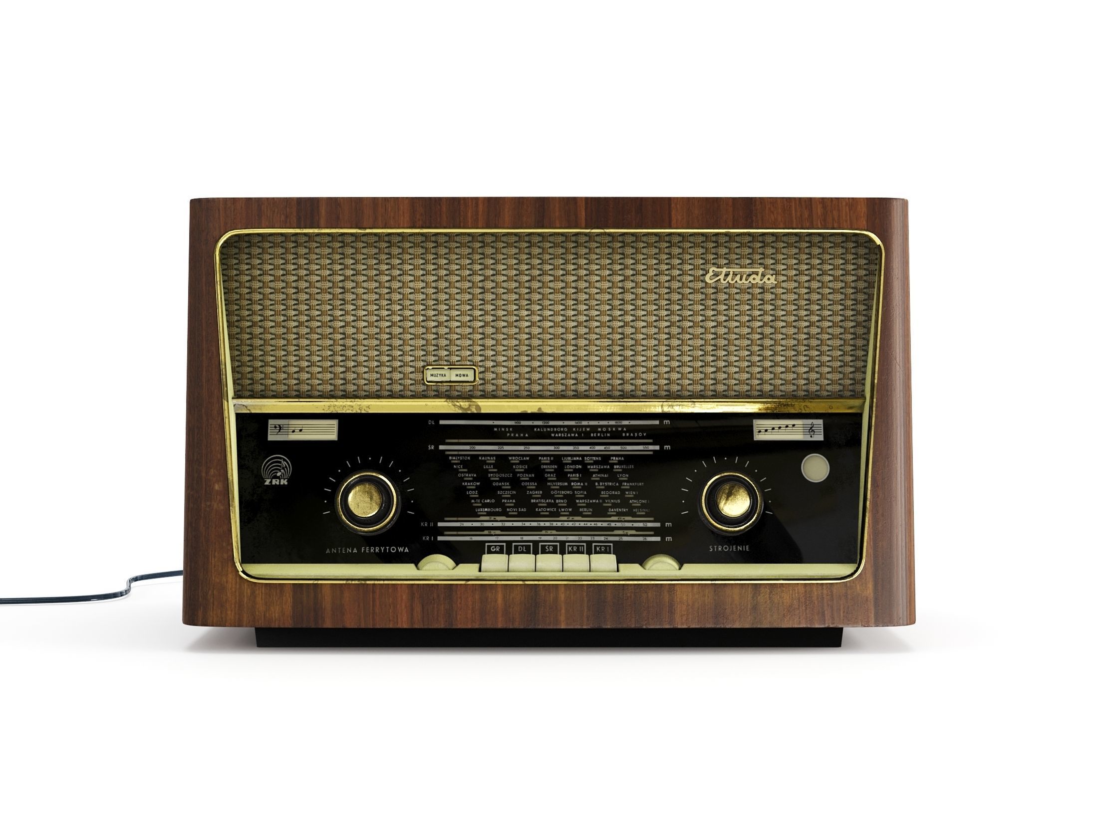 Radio Etiuda 3281 3D model_3