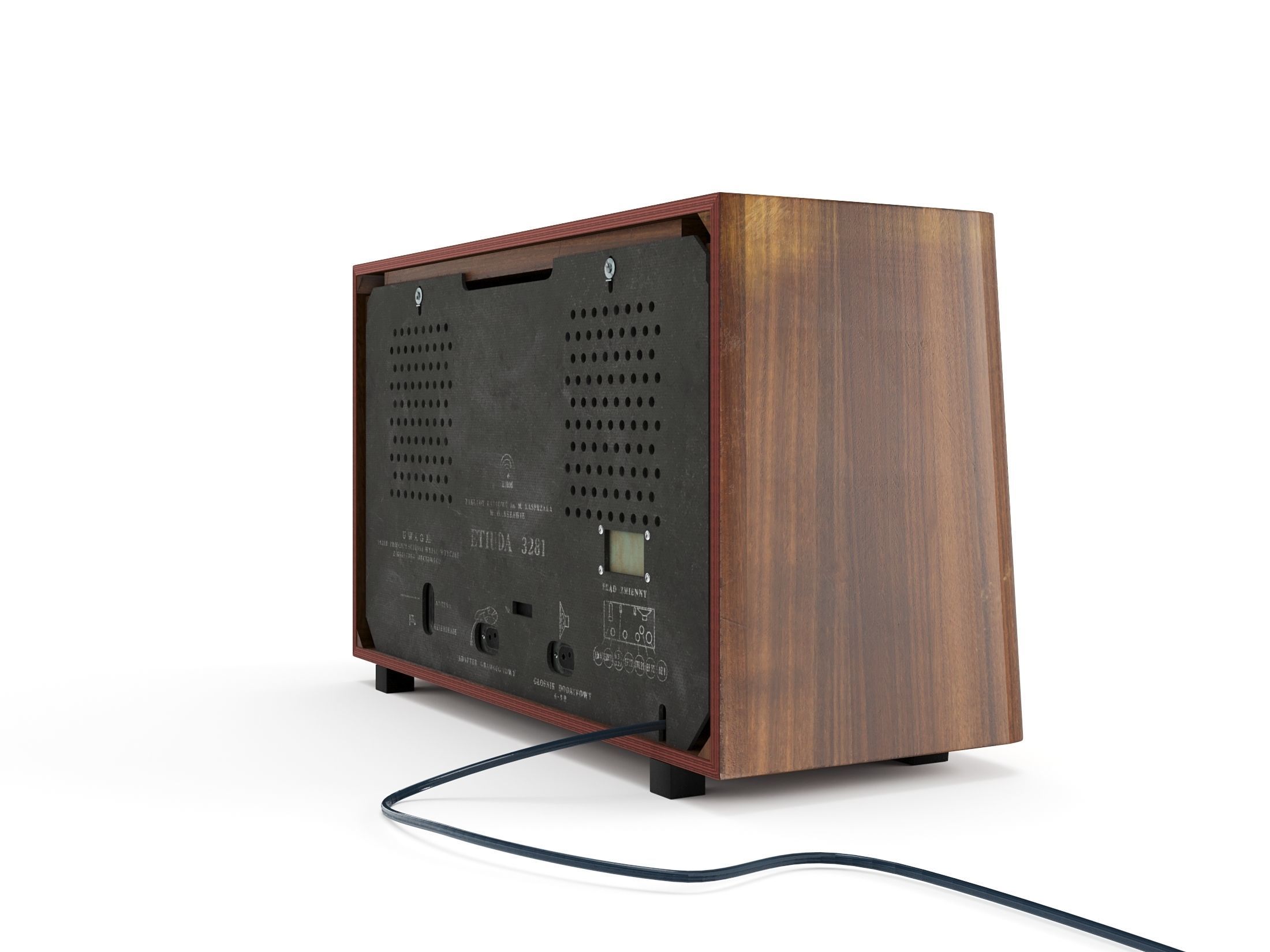 Radio Etiuda 3281 3D model_7