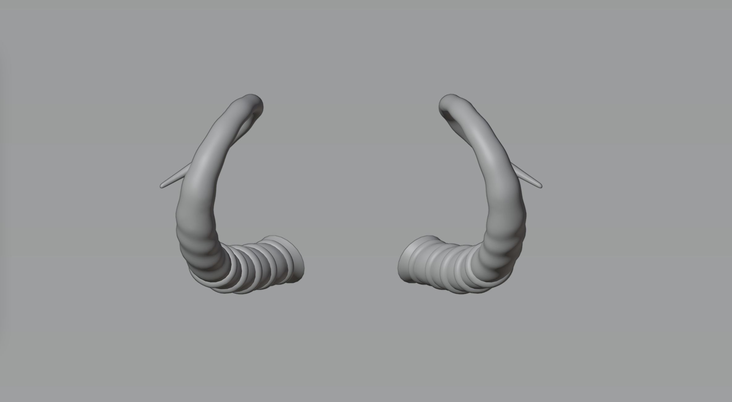 Horns 2 3D model_4