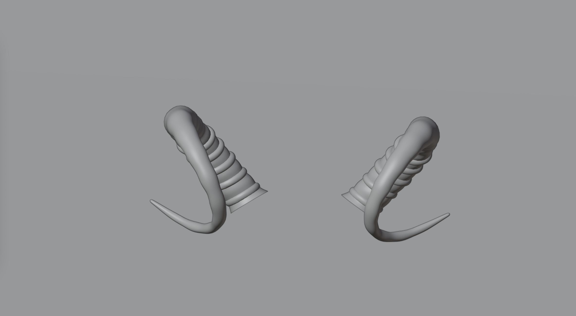 Horns 2 3D model_3