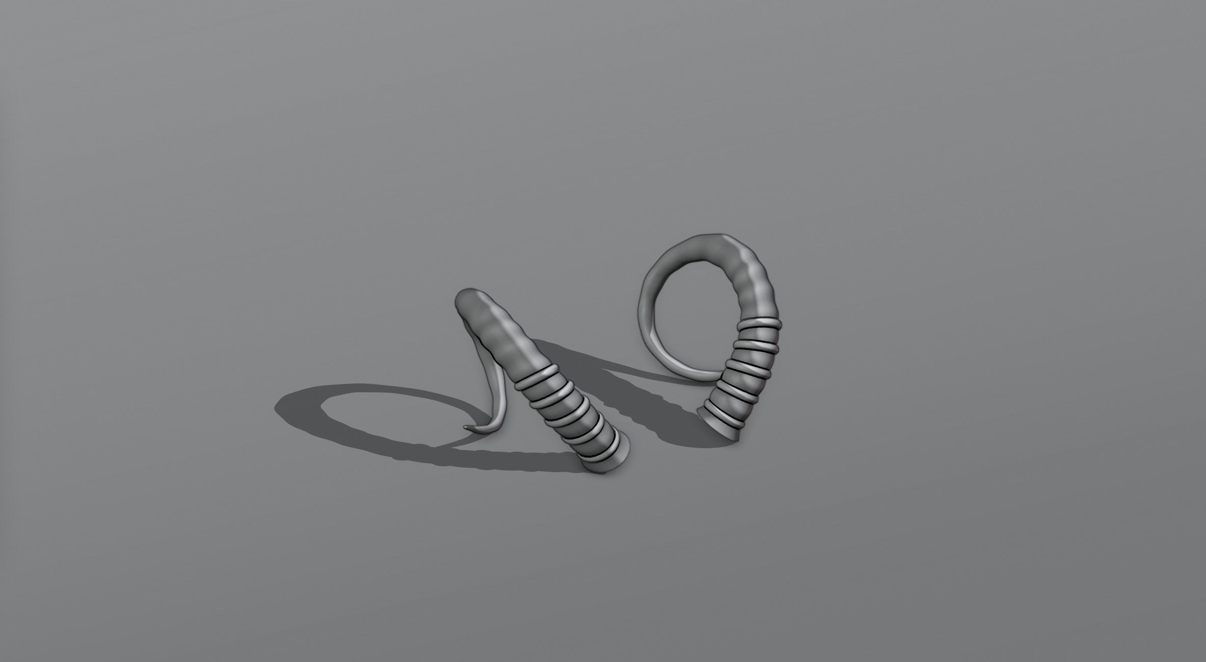 Horns 2 3D model_5