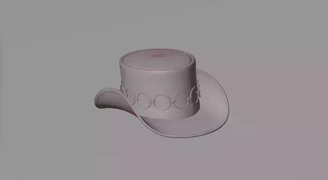 Hat 2 top 3D model