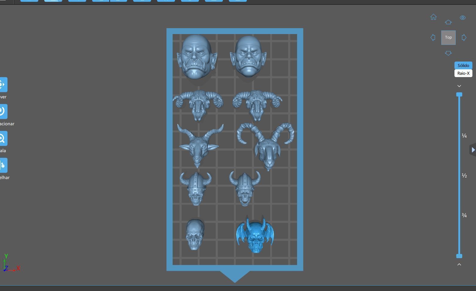 Head Packs for Mythic Legions Customs 3D print model_13