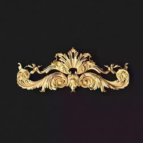 dekor ornate gold ornament