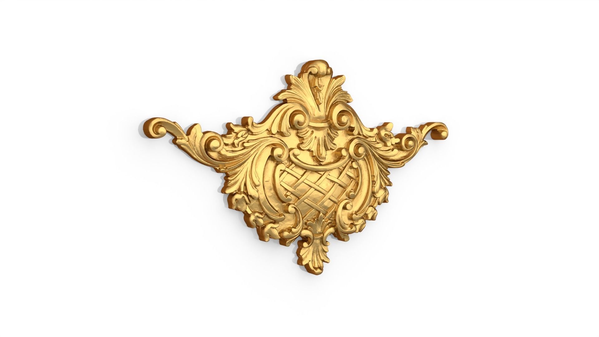 Classic decor ornament 89 3D model_1