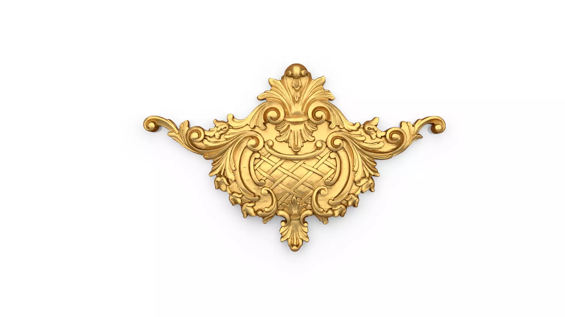 Classic decor ornament 89 3D model_0