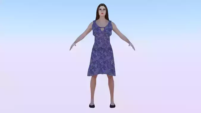 Woman in a Dress 021