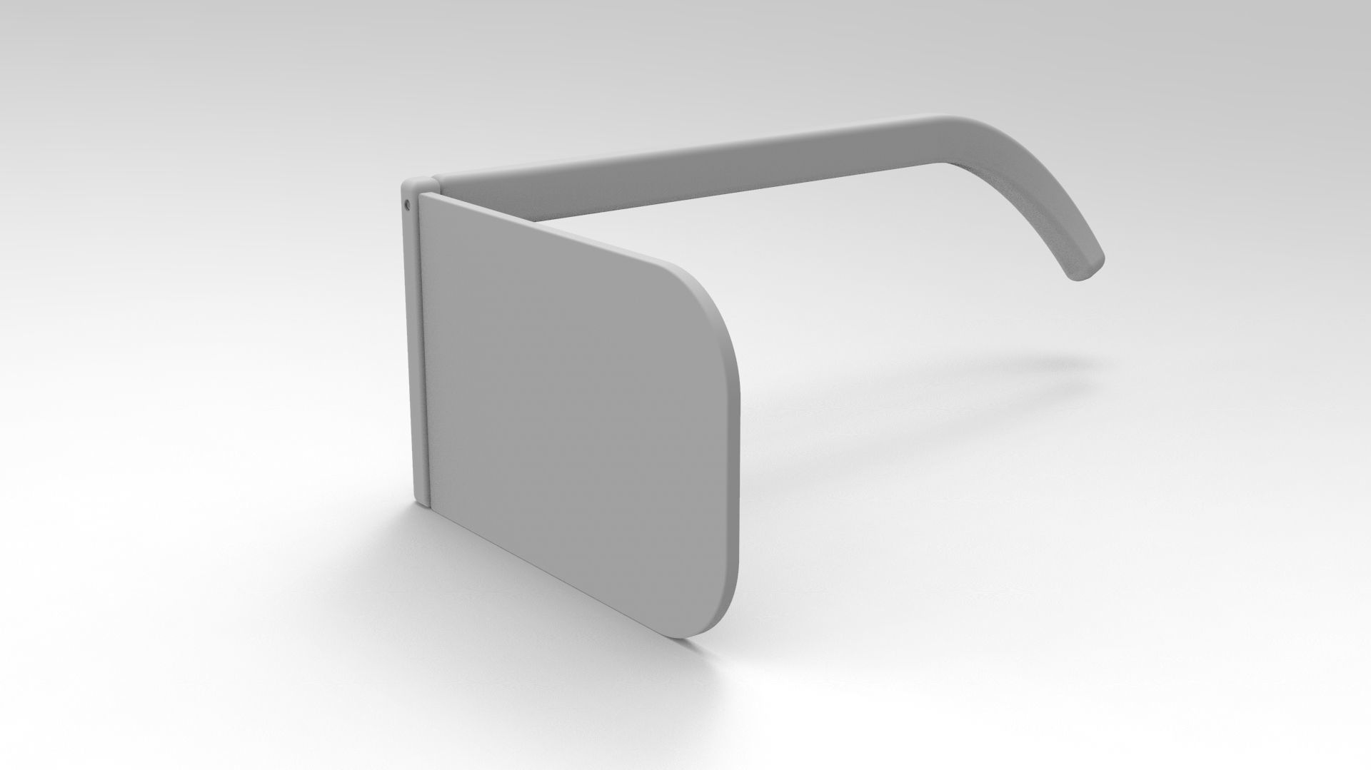 Sci-fi Monocle Glasses 3D model_3