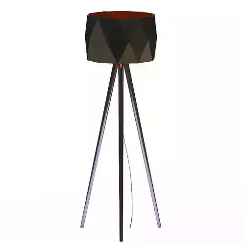 Floor Lamp Low-poly 3D model