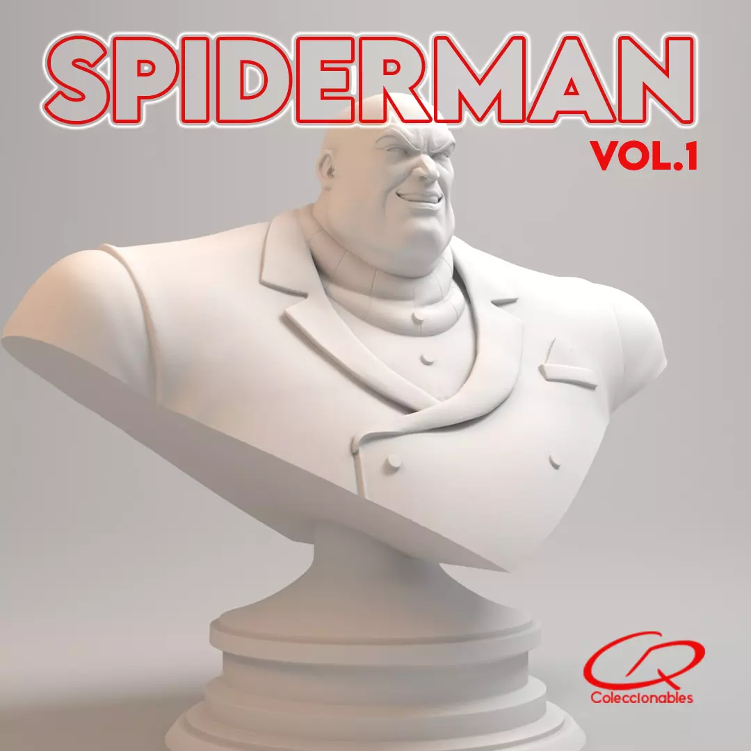 Spiderman 90s Collection - King Pin 3D print model_0