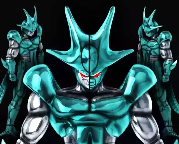 Metal Cooler Final Form Dragon Ball Z Figure for 3D print 3D print model