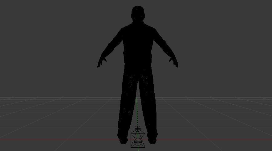 Male in Casual Clothes 02 Low-poly 3D model_18