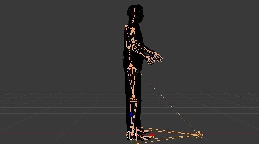 Male in Casual Clothes 02 Low-poly 3D model_21