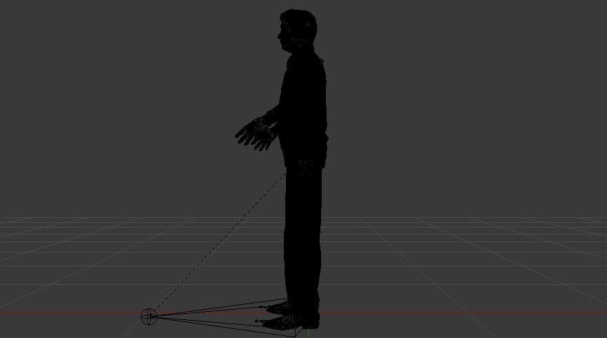 Male in Casual Clothes 02 Low-poly 3D model_19