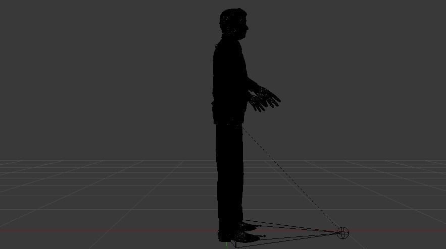 Male in Casual Clothes 02 Low-poly 3D model_17