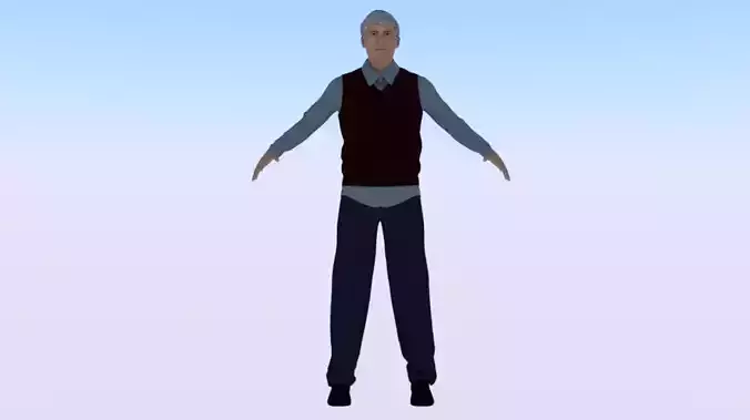 Male in Casual Clothes 03