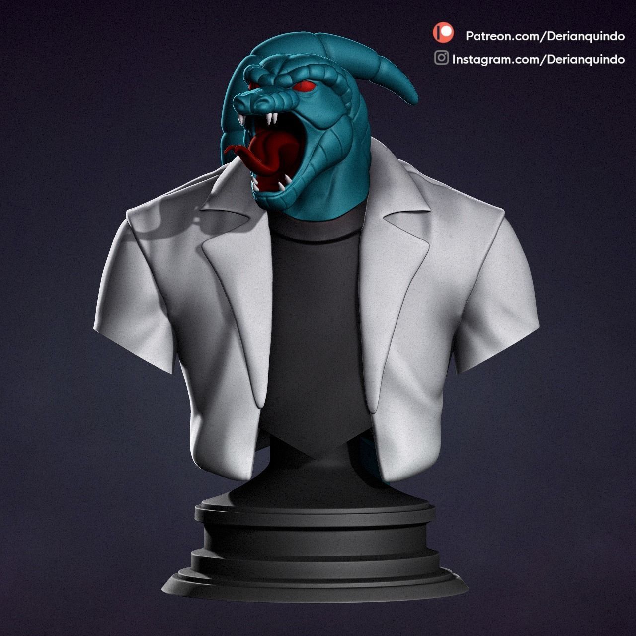 Spiderman 90s Collection - Lizard  3D print model_1