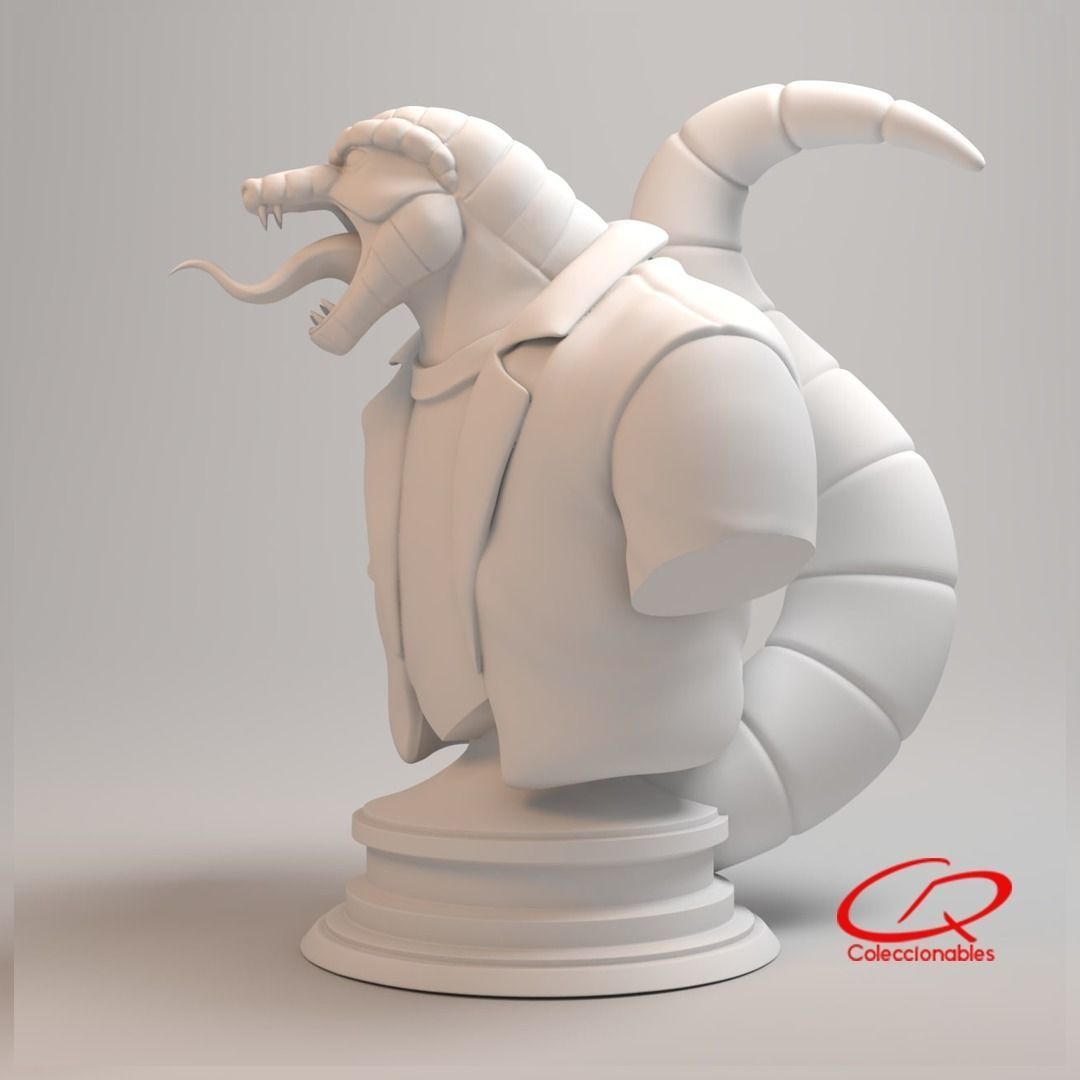 Spiderman 90s Collection - Lizard  3D print model_3