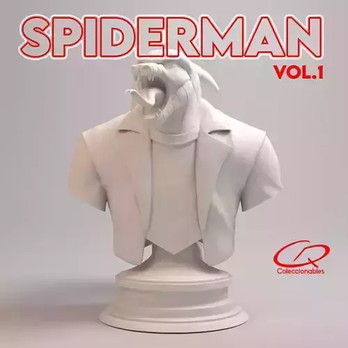 Spiderman 90s Collection - Lizard  3D print model