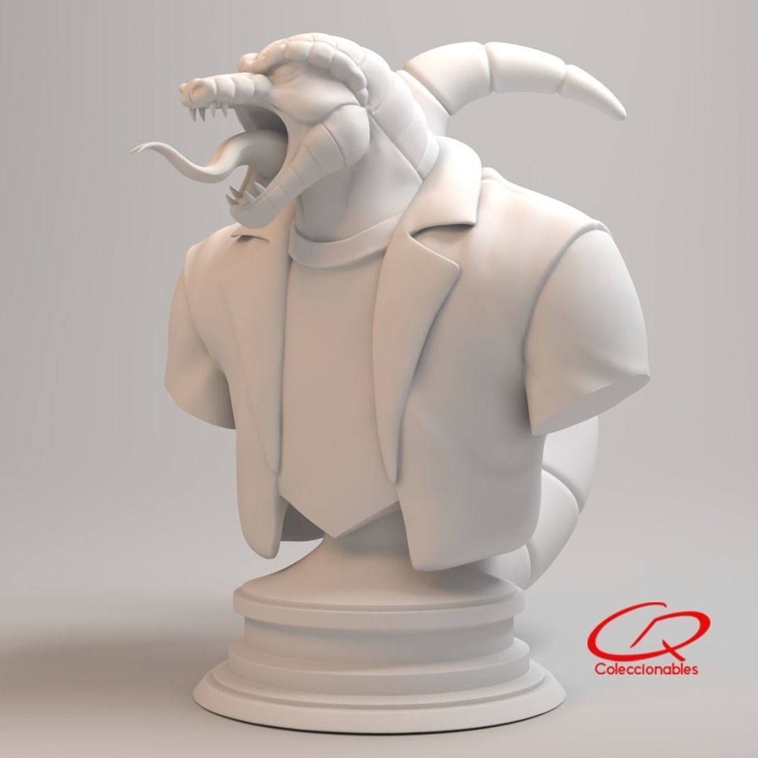 Spiderman 90s Collection - Lizard  3D print model_5