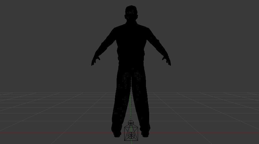 Male in Casual Clothes 04 Low-poly 3D model_18