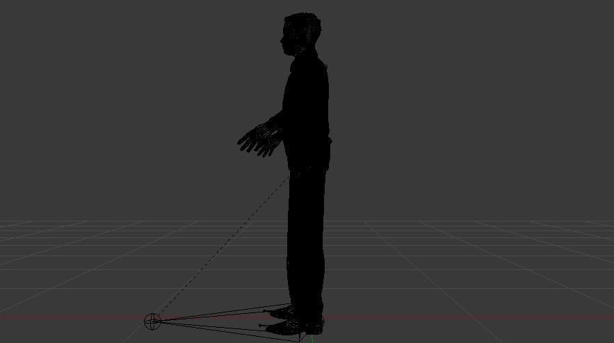 Male in Casual Clothes 04 Low-poly 3D model_19