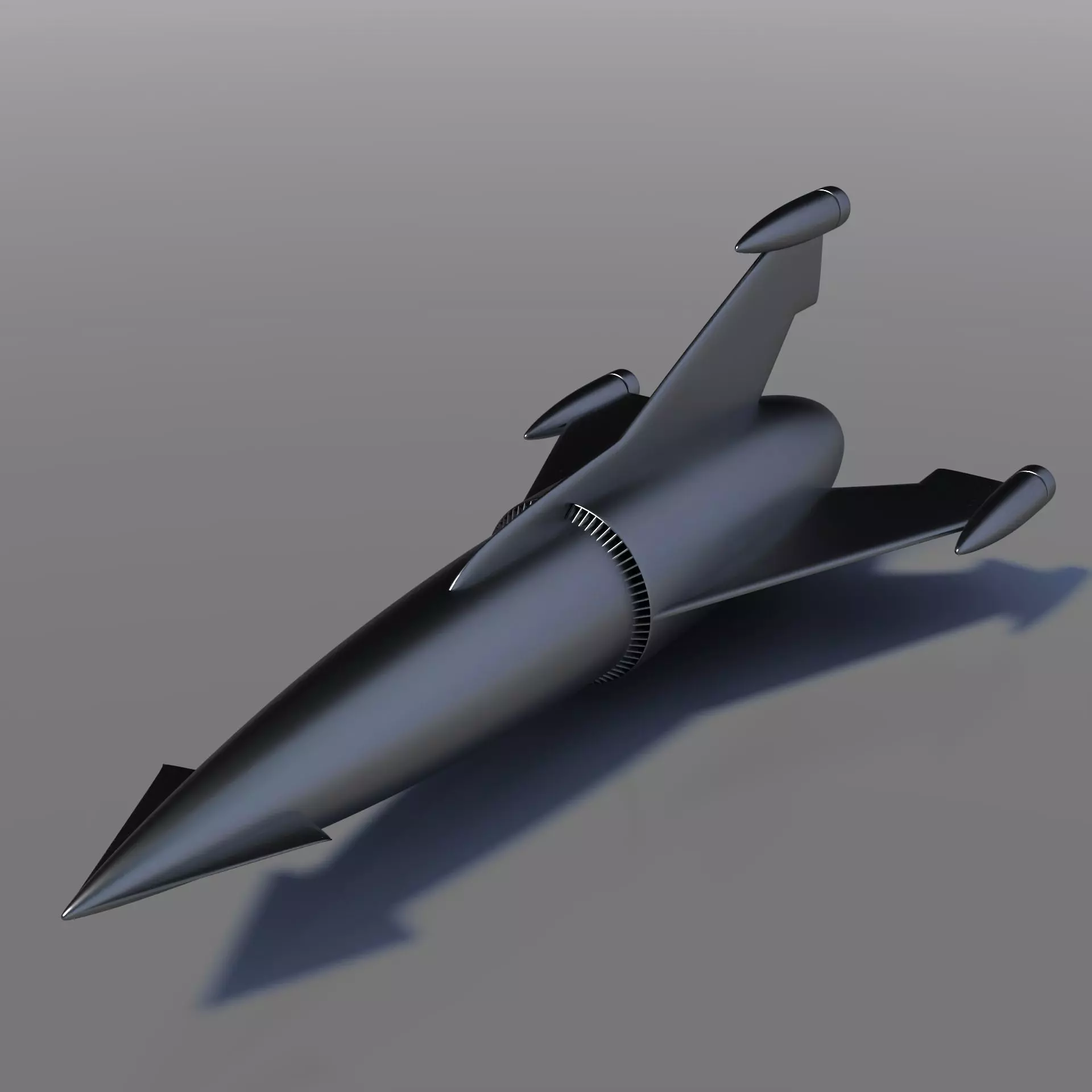 Venus Rocket Free 3D model_0