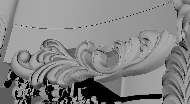 bedside table 3D model_6