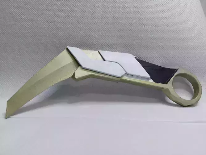 Valorant Prime Karambit 3D print model