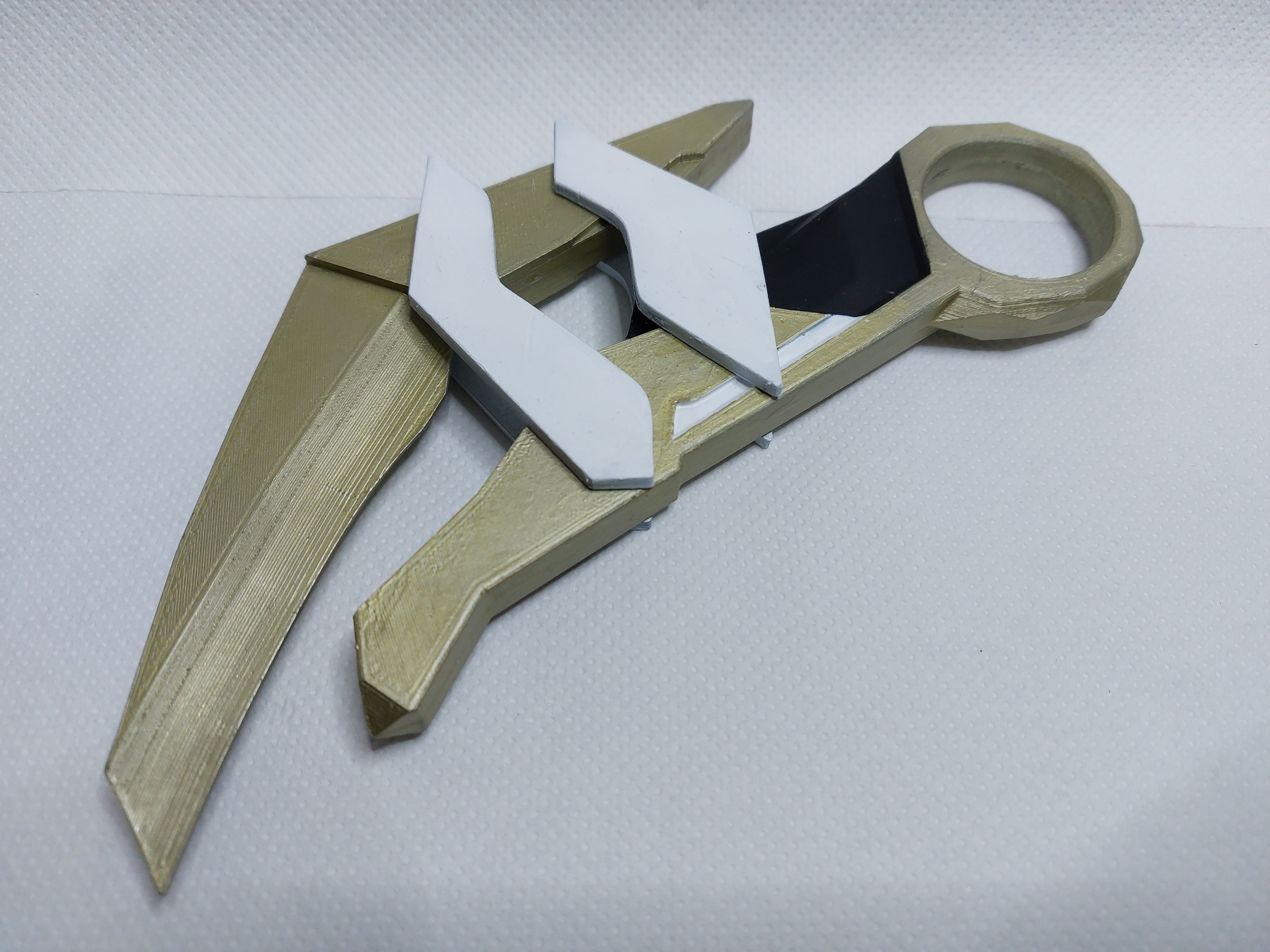 Valorant Prime Karambit 3D print model_2