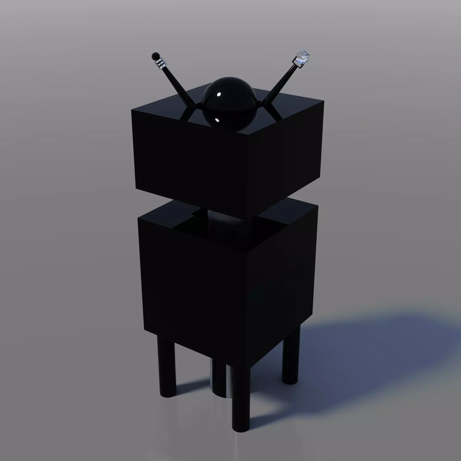 Kronos robot Free 3D model