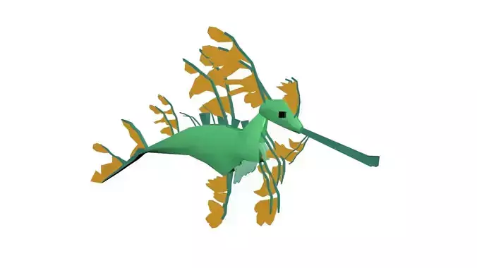 Leafy Sea Dragon model - generic species