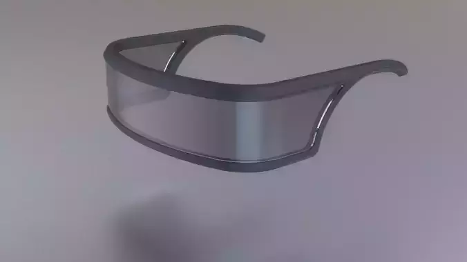 Sci-fi Glasses  3D model